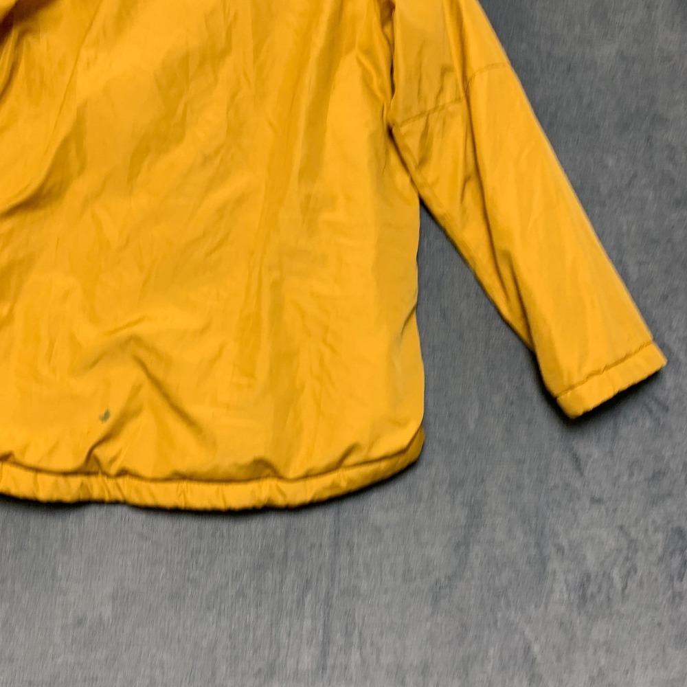 All in Motion Reversible Jacket Boy XL Yellow Water Resistant Mock Neck Full Zip - Picture 14 of 15